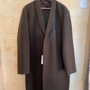 UNIQLO and LEMAIRE dark green overcoat